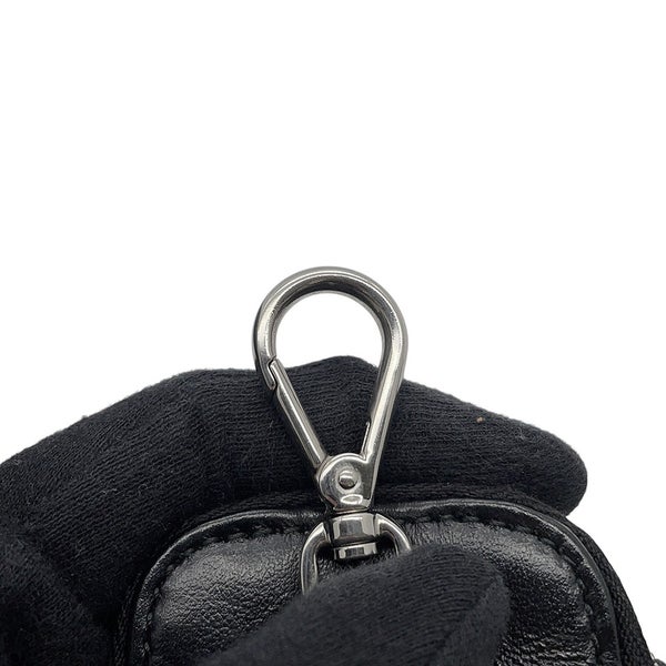 プラダ ショルダーバッグ トライアングル ロゴ レザー 1BH190 PRADA バッグ 黒