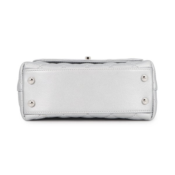 シャネル ハンドバッグ ココマーク ココハンドル マトラッセ XXS キャビアスキン AS2215 CHANEL 2way