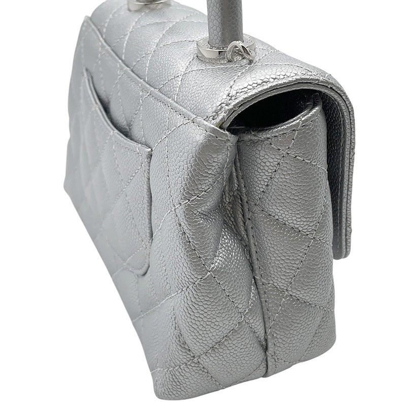 シャネル ハンドバッグ ココマーク ココハンドル マトラッセ XXS キャビアスキン AS2215 CHANEL 2way