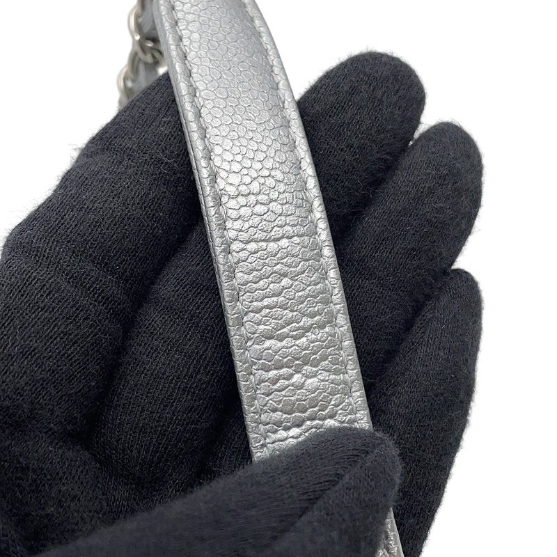 シャネル ハンドバッグ ココマーク ココハンドル マトラッセ XXS キャビアスキン AS2215 CHANEL 2way