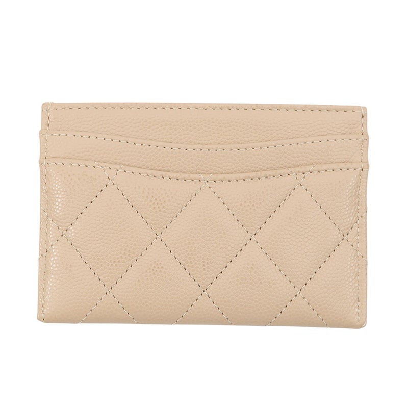 シャネル カードケース クラシック マトラッセ ココマーク キャビアスキン AP0213 CHANEL 定期入れ