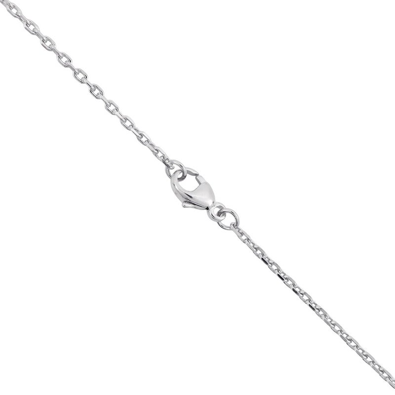 エルメス ネックレス ミニ・ポップアッシュ ホワイト/シルバー金具 HERMES アクセサリー ポップH 白