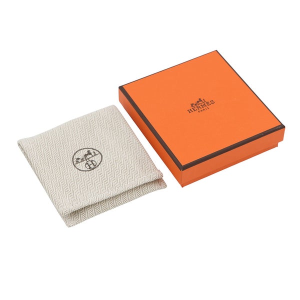 エルメス ネックレス ミニ・ポップアッシュ ホワイト/シルバー金具 HERMES アクセサリー ポップH 白