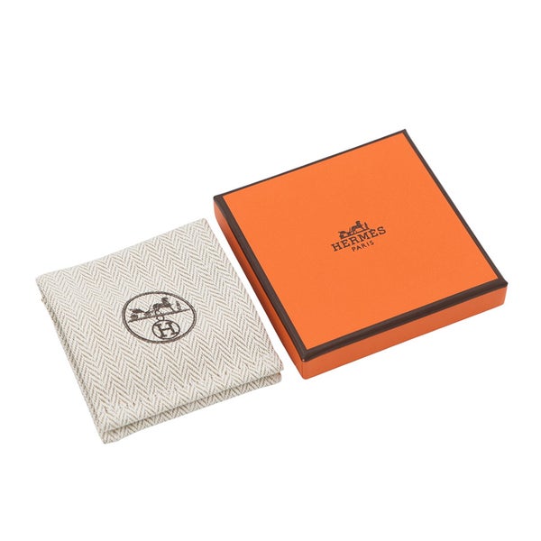 エルメス イヤーカフ ポップH ポップアッシュ ブラック/ピンクゴールド金具 HERMES アクセサリー 黒
