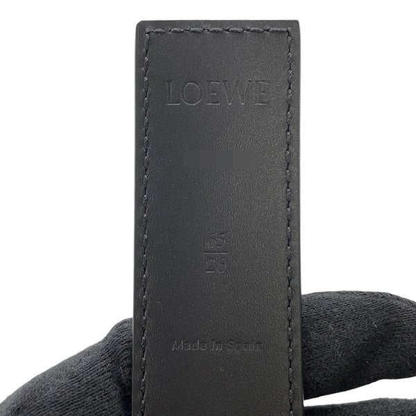 ロエベ ベルト ゲート アナグラム リバーシブル サイズ65 LOEWE 黒