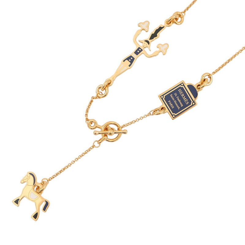 エルメス ネックレス シュヴァル  グランド パラード HERMES アクセサリー