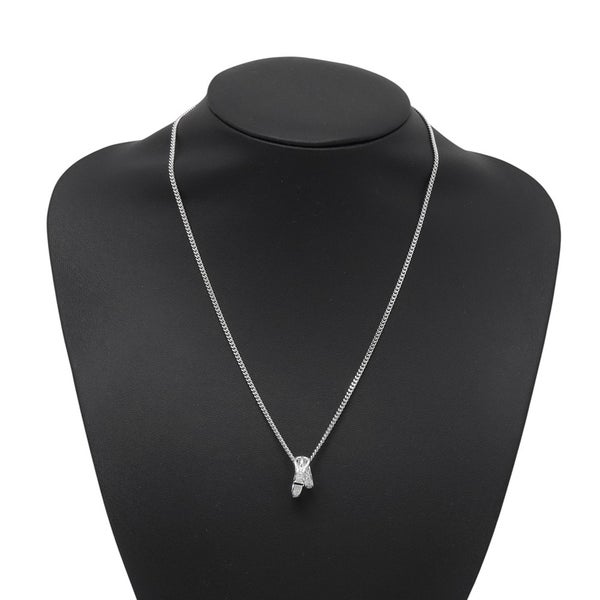 エルメス ネックレス エトリヴィエール ペンダント ダイヤモンド 32P 計0.41ct K18WGホワイトゴールド サイズ42 HERMES