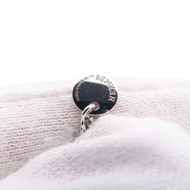 エルメス ネックレス エトリヴィエール ペンダント ダイヤモンド 32P 計0.41ct K18WGホワイトゴールド サイズ42 HERMES