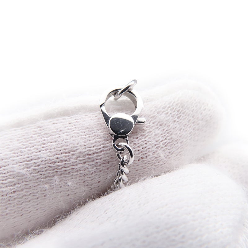 エルメス ネックレス エトリヴィエール ペンダント ダイヤモンド 32P 計0.41ct K18WGホワイトゴールド サイズ42 HERMES