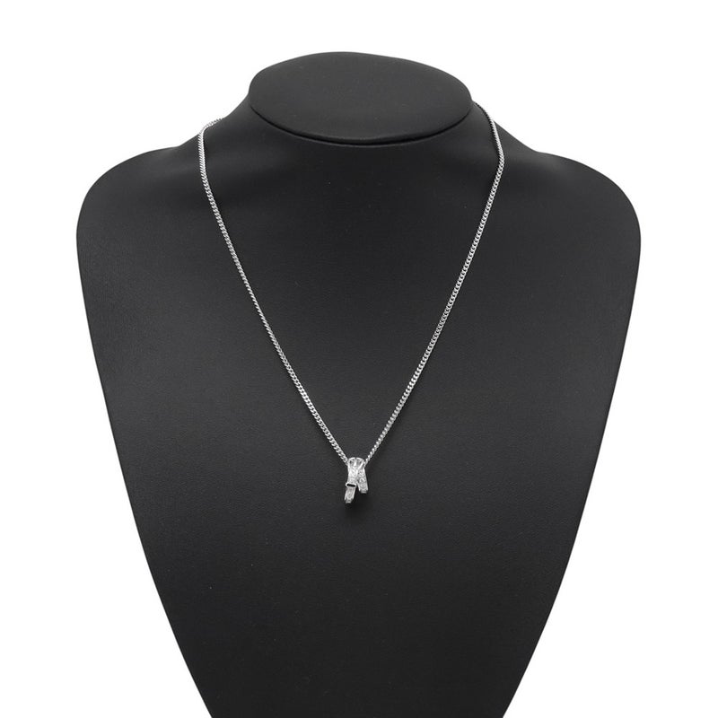 エルメス ネックレス エトリヴィエール ペンダント ダイヤモンド 32P 計0.41ct K18WGホワイトゴールド サイズ40 HERMES