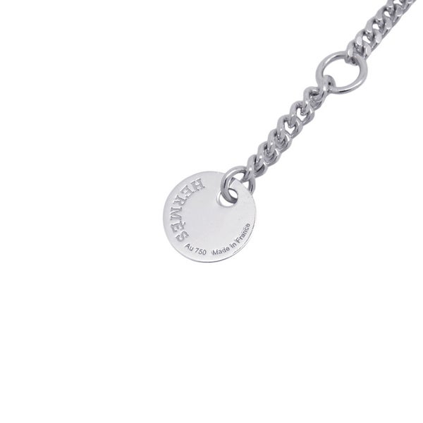 エルメス ネックレス エトリヴィエール ペンダント ダイヤモンド 32P 計0.41ct K18WGホワイトゴールド サイズ40 HERMES
