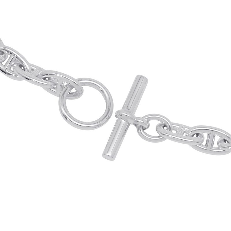 エルメス ネックレス シェーヌダンクルGM 29コマ SV925シルバー HERMES Chaine d'Ancre ジュエリー