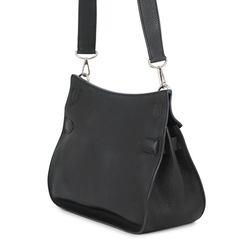 エルメス ジプシエール31 ブラック/シルバー金具 トリヨンクレマンス A刻印 HERMES バッグ 黒