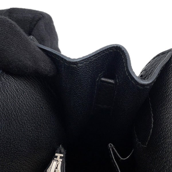 エルメス ジプシエール31 ブラック/シルバー金具 トリヨンクレマンス A刻印 HERMES バッグ 黒