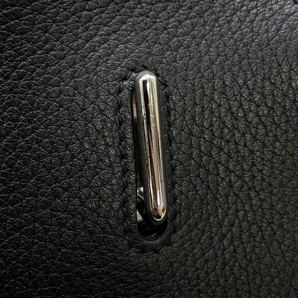 エルメス ジプシエール31 ブラック/シルバー金具 トリヨンクレマンス A刻印 HERMES バッグ 黒