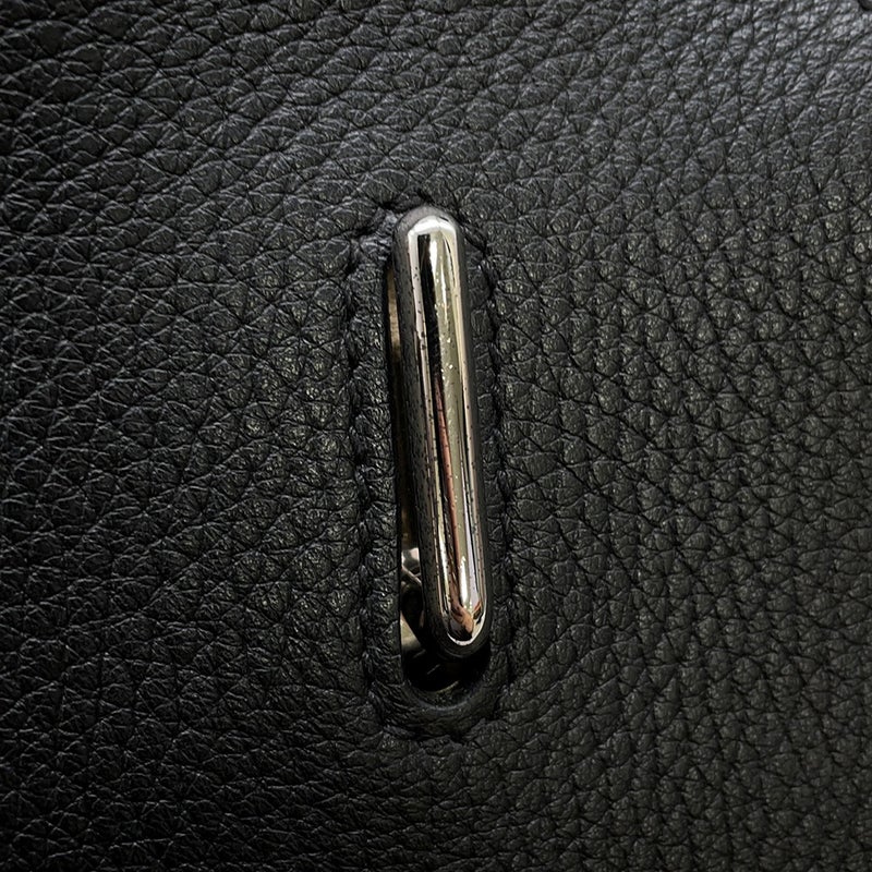 エルメス ジプシエール31 ブラック/シルバー金具 トリヨンクレマンス A刻印 HERMES バッグ 黒