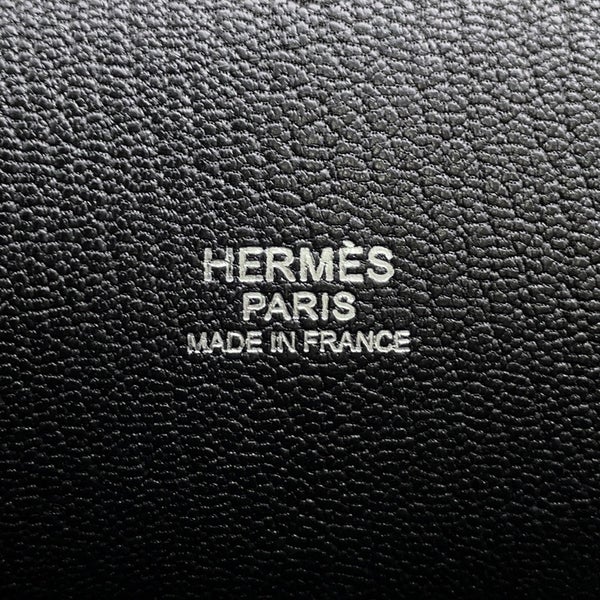 エルメス ジプシエール31 ブラック/シルバー金具 トリヨンクレマンス A刻印 HERMES バッグ 黒