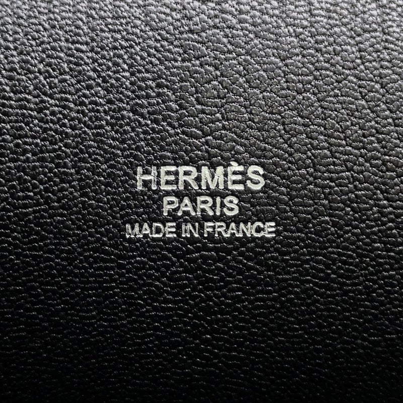 エルメス ジプシエール31 ブラック/シルバー金具 トリヨンクレマンス A刻印 HERMES バッグ 黒