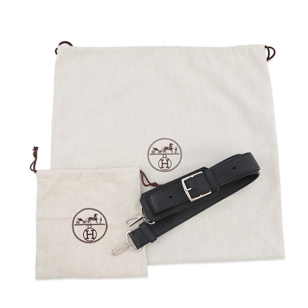 エルメス ジプシエール31 ブラック/シルバー金具 トリヨンクレマンス A刻印 HERMES バッグ 黒