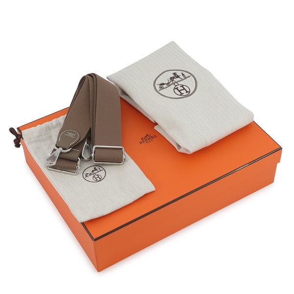 エルメス ショルダーバッグ エブリン3 23 エトゥープ/シルバー金具 トリヨンクレマンス K刻印 HERMES Evelyne