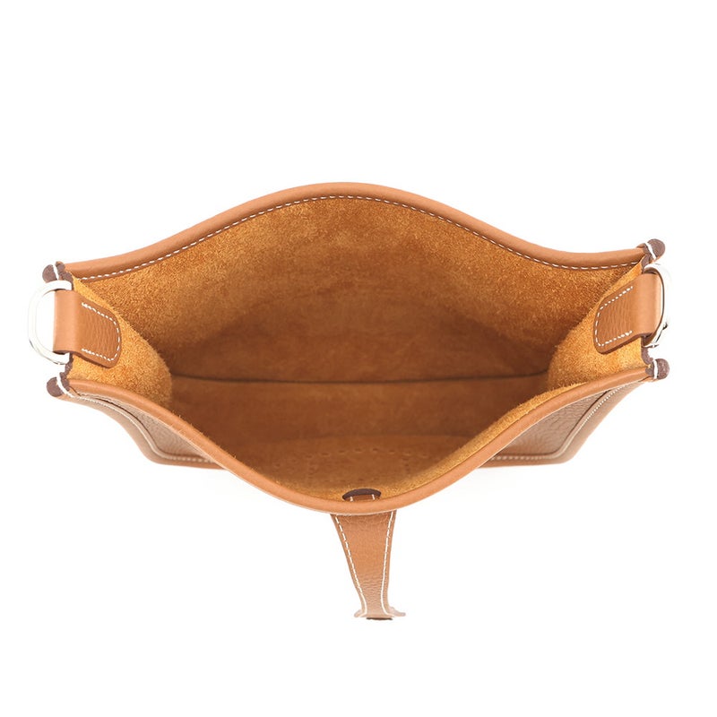 エルメス ショルダーバッグ エブリン3 23 ゴールド/シルバー金具 トリヨンクレマンス G刻印 HERMES Evelyne