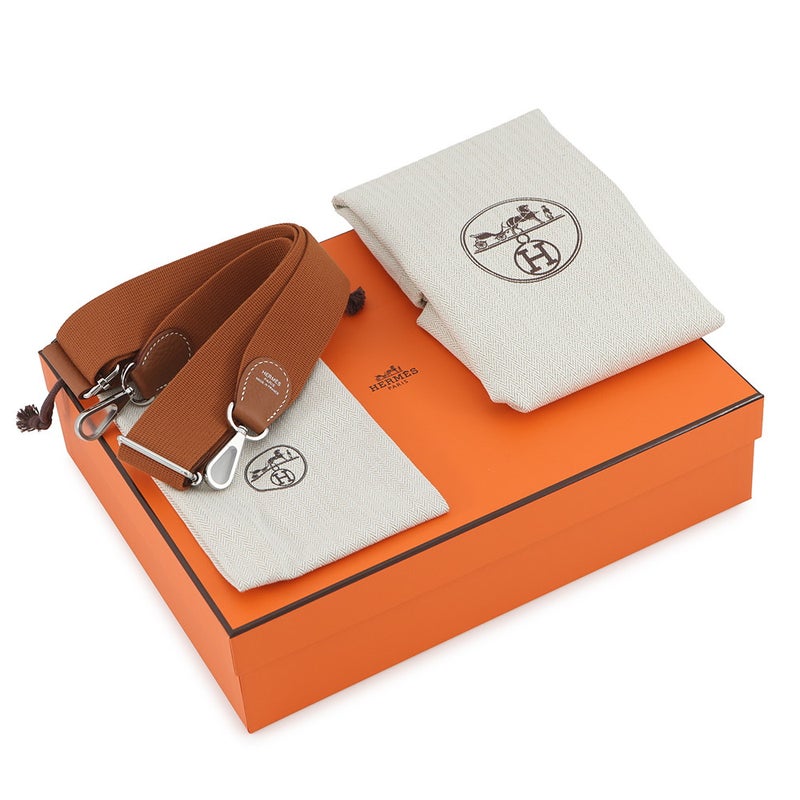 エルメス ショルダーバッグ エブリン3 23 ゴールド/シルバー金具 トリヨンクレマンス G刻印 HERMES Evelyne