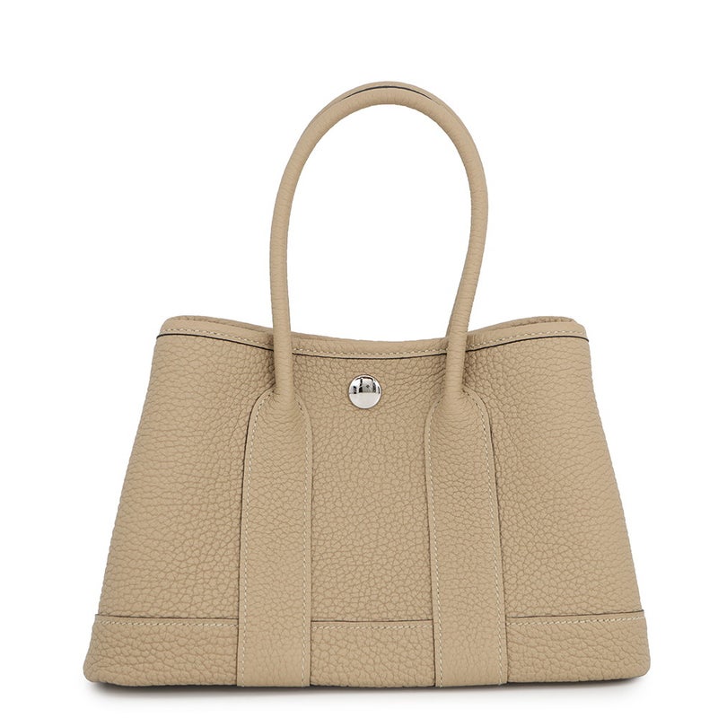エルメス トートバッグ ネオ・ガーデン 23 ガーデンパーティ トレンチ/シルバー金具 ネゴンダ K刻印 HERMES