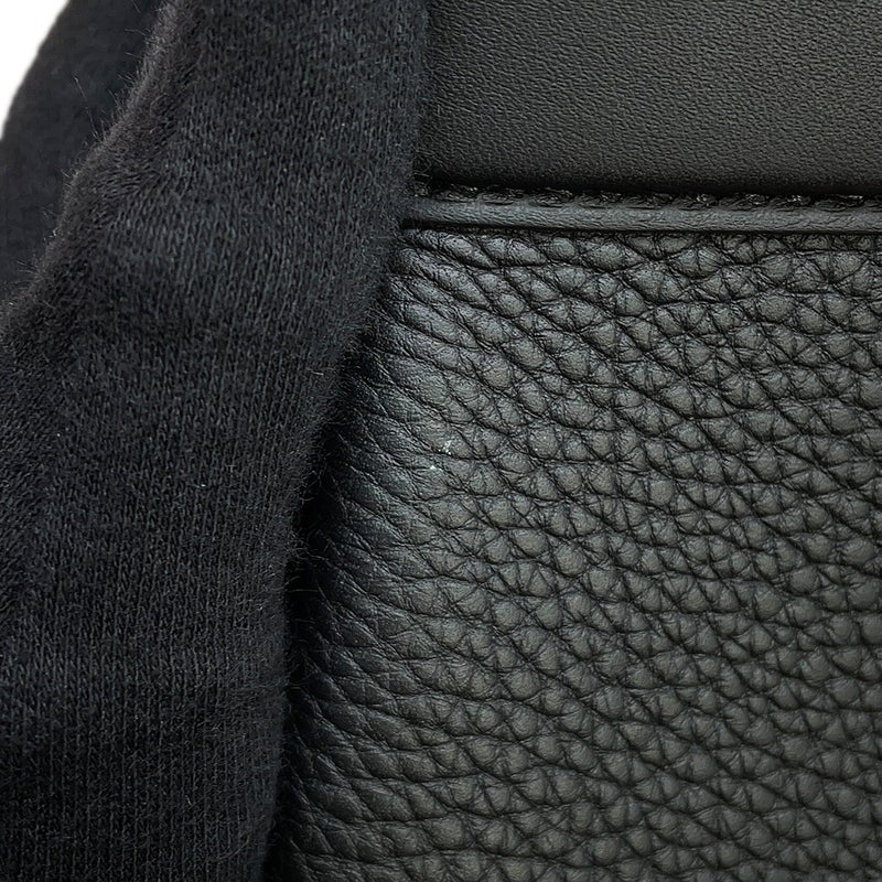 エルメス ハンドバッグ メドール ブラック/シルバー金具 トゴ/スイフト K刻印 ２wayショルダー