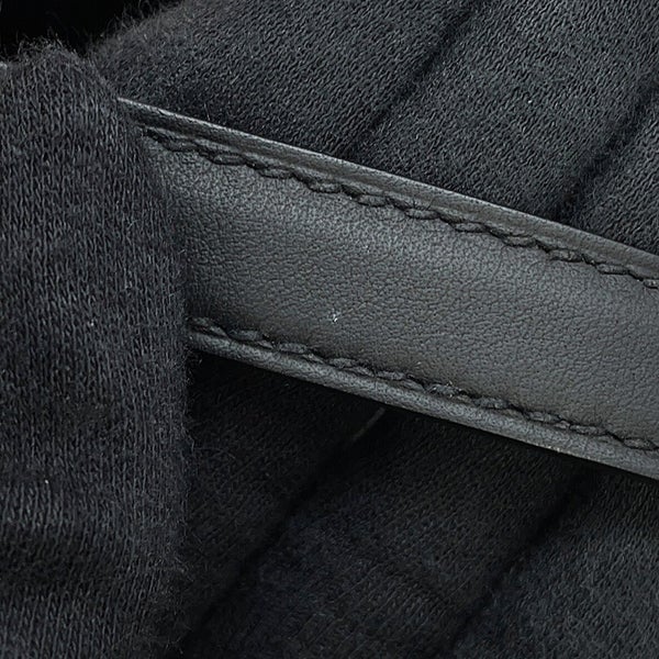 エルメス ハンドバッグ メドール ブラック/シルバー金具 トゴ/スイフト K刻印 ２wayショルダー