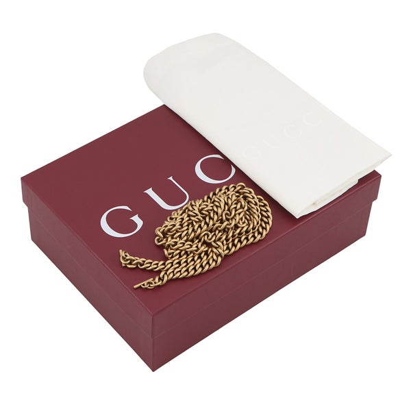グッチ チェーンウォレット GGマーモント ダブルG GG キルティング 474575 GUCCI 財布 黒