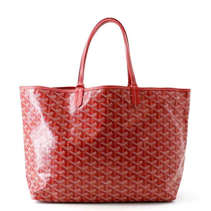 ゴヤール トートバッグ サンルイPM PVC/レザー STLOUIPMLTY02CL02P GOYARD ポーチ付き