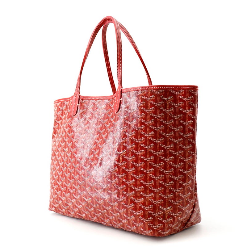 ゴヤール トートバッグ サンルイPM PVC/レザー STLOUIPMLTY02CL02P GOYARD ポーチ付き