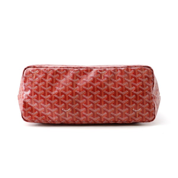 ゴヤール トートバッグ サンルイPM PVC/レザー STLOUIPMLTY02CL02P GOYARD ポーチ付き