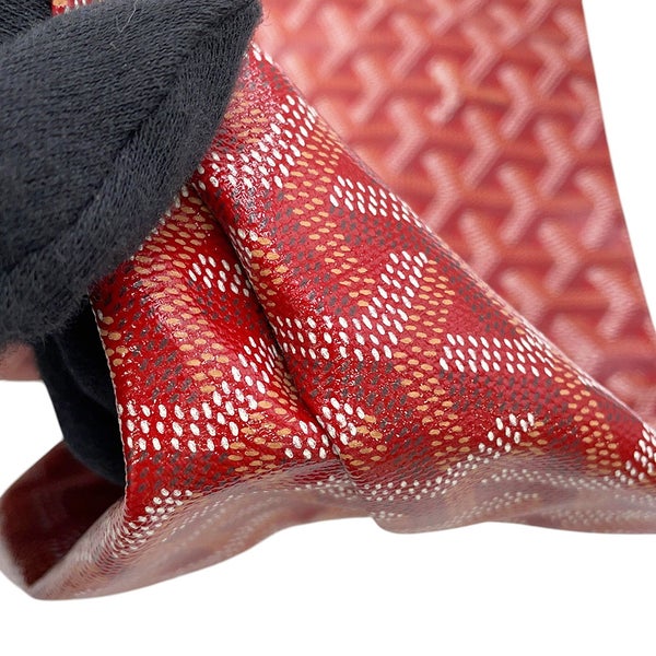 ゴヤール トートバッグ サンルイPM PVC/レザー STLOUIPMLTY02CL02P GOYARD ポーチ付き
