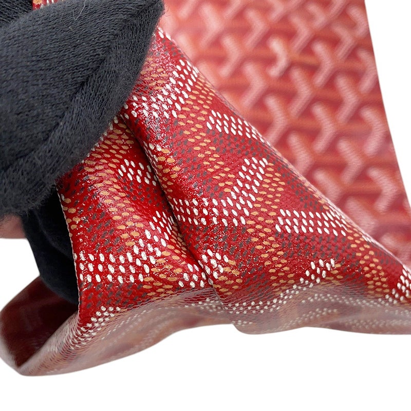 ゴヤール トートバッグ サンルイPM PVC/レザー STLOUIPMLTY02CL02P GOYARD ポーチ付き