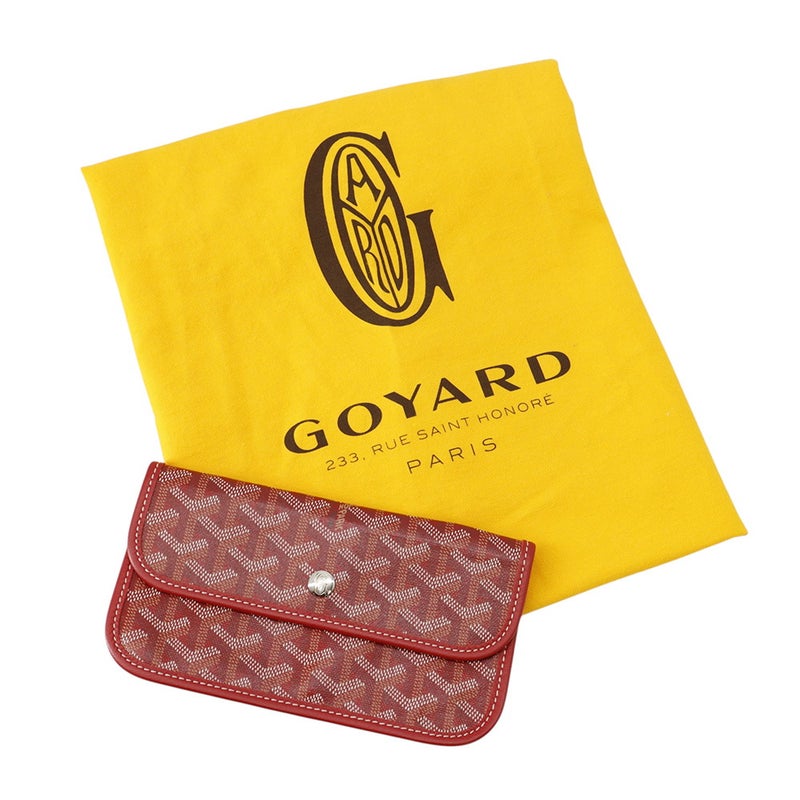 ゴヤール トートバッグ サンルイPM PVC/レザー STLOUIPMLTY02CL02P GOYARD ポーチ付き