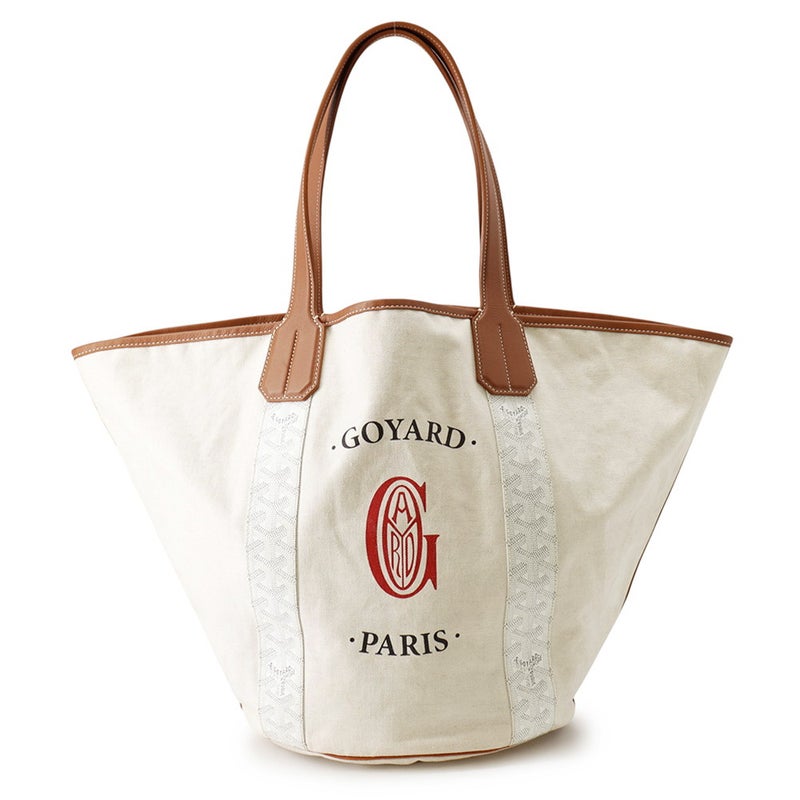 ゴヤール トートバッグ ベラーラ・バッグ リバーシブル  PVC キャンバス GOYARD 白