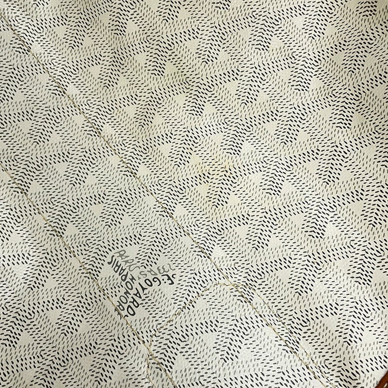 ゴヤール トートバッグ ベラーラ・バッグ リバーシブル  PVC キャンバス GOYARD 白