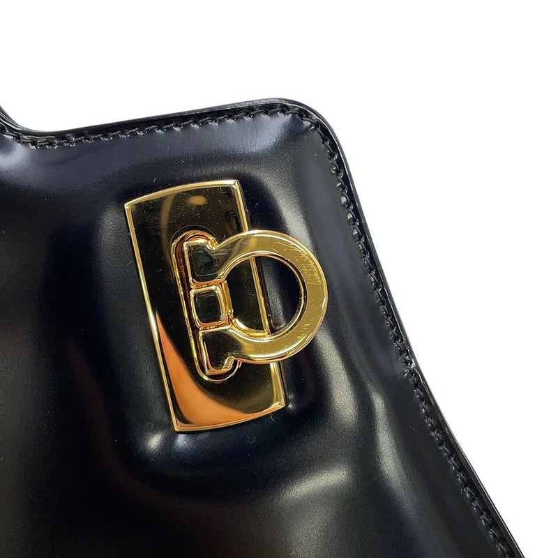 サルヴァトーレ・フェラガモ ハンドバッグ ワンダ ミディアム 213984 Ferragamo 2way 黒