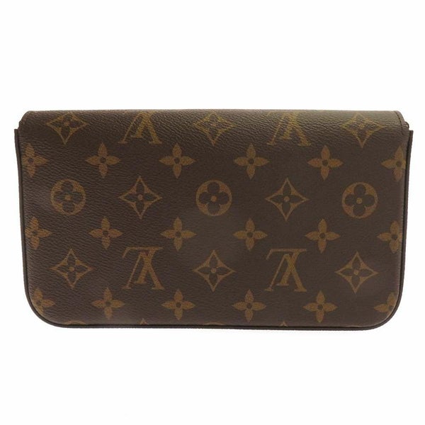 ルイヴィトン 長財布 モノグラム ポシェット・フェリシー M81896 LOUIS VUITTON フューシャ