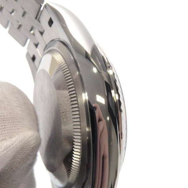 ロレックス デイトジャスト36 10Pダイヤモンド 126234G ブルーフルーテッド/10PD文字盤