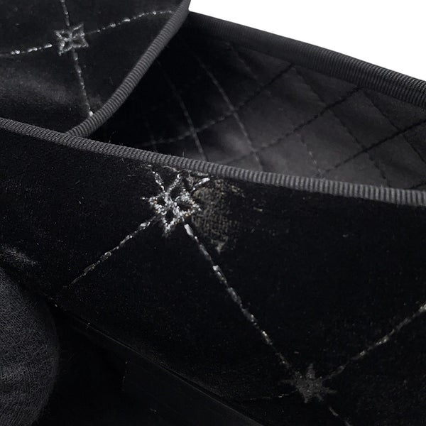 ルイヴィトン オペラシューズ LV  ベロア メンズサイズ5 1/2 LOUIS VUITTON 靴 黒