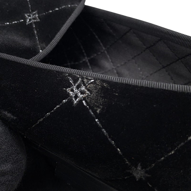 ルイヴィトン オペラシューズ LV  ベロア メンズサイズ5 1/2 LOUIS VUITTON 靴 黒