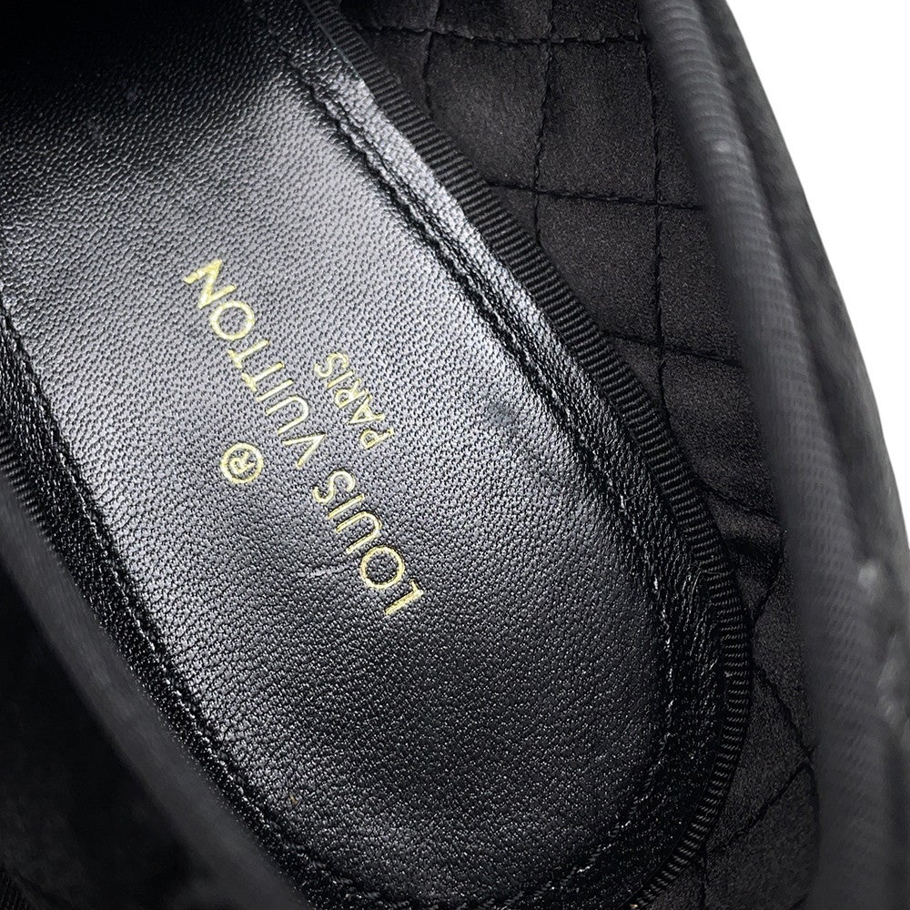 ルイヴィトン オペラシューズ LV ベロア メンズサイズ5 1/2 LOUIS