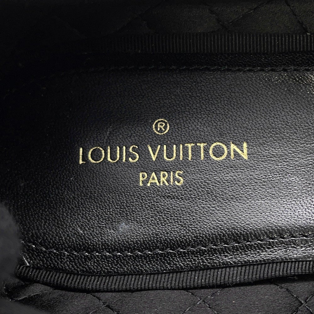 ルイヴィトン オペラシューズ LV ベロア メンズサイズ5 1/2 LOUIS