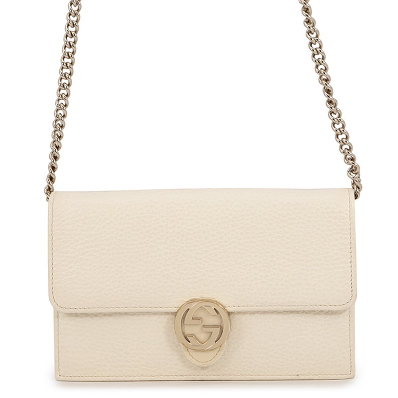 グッチ チェーンショルダーウォレット インターロッキング GG レザー 615523 GUCCI 財布 ショルダーバッグ アウトレット品