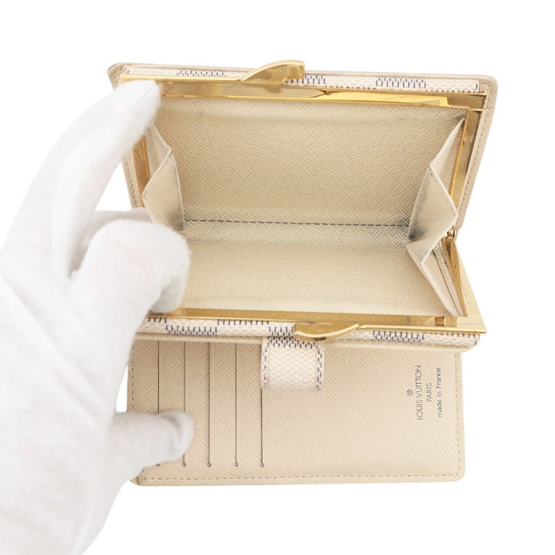 ルイヴィトン 二つ折り財布 ダミエ・アズール ポルトフォイユ・ヴィエノワ N61676 LOUIS VUITTON 財布