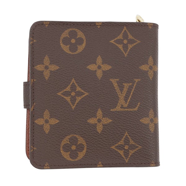 ルイヴィトン 二つ折り財布 モノグラム コンパクトジップ 旧型 M61667 LOUIS VUITTON ヴィトン 二つ折り財布