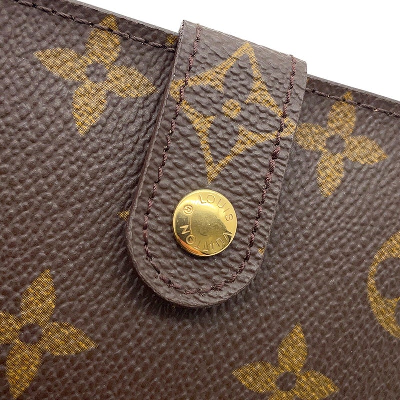 ルイヴィトン 二つ折り財布 モノグラム コンパクトジップ 旧型 M61667 LOUIS VUITTON ヴィトン 二つ折り財布