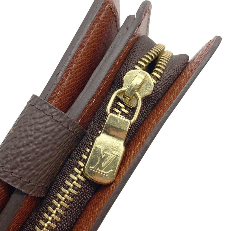ルイヴィトン 二つ折り財布 モノグラム コンパクトジップ 旧型 M61667 LOUIS VUITTON ヴィトン 二つ折り財布